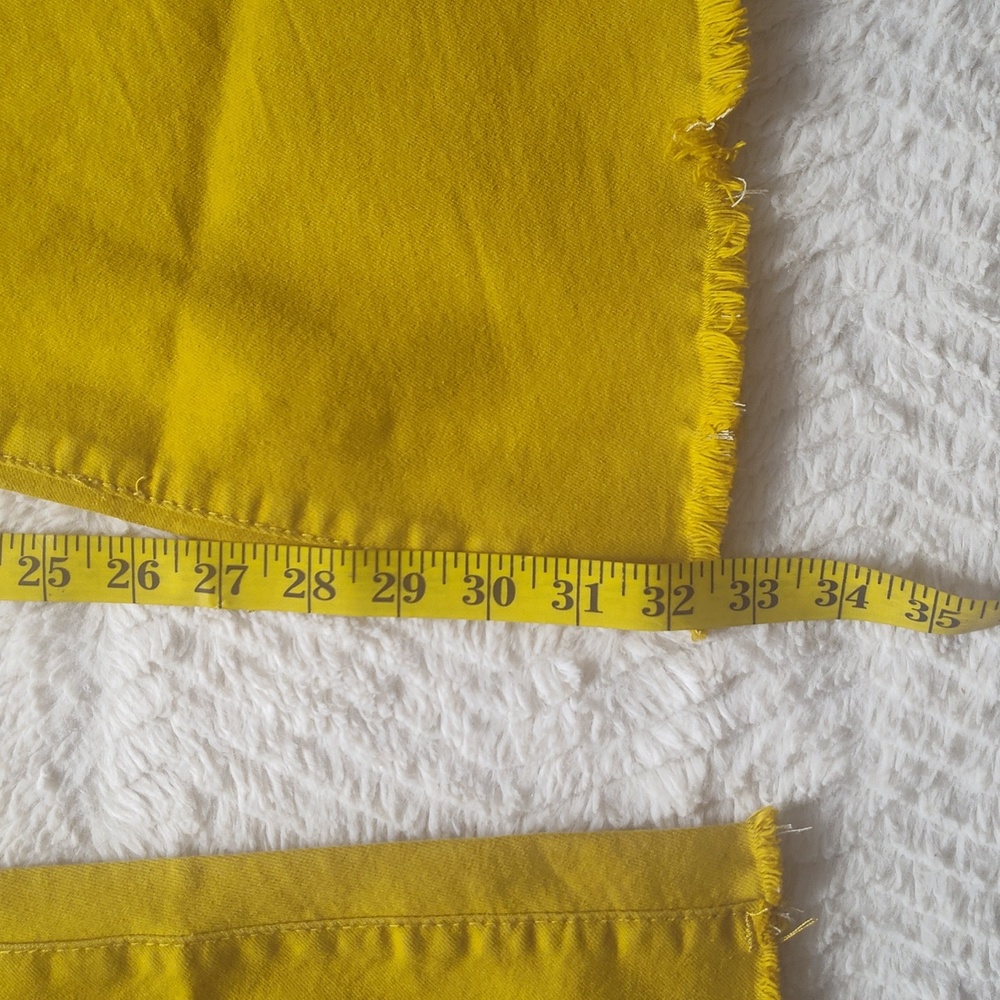 Home Folk Mustard Yellow Wide Flare Women's Pants Size 12 NWT Bell bottom - Picture 11 of 16